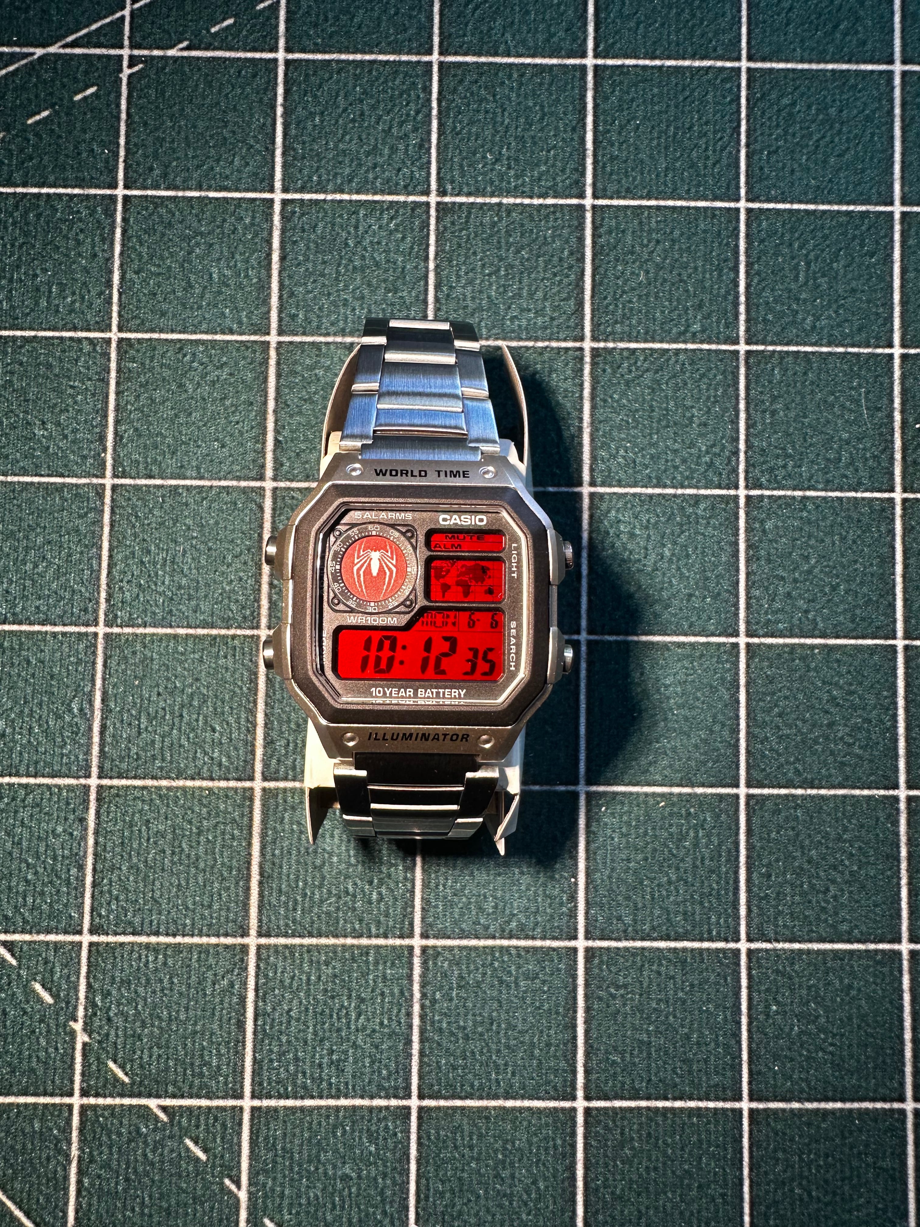 Casio Royale “Spiderman”