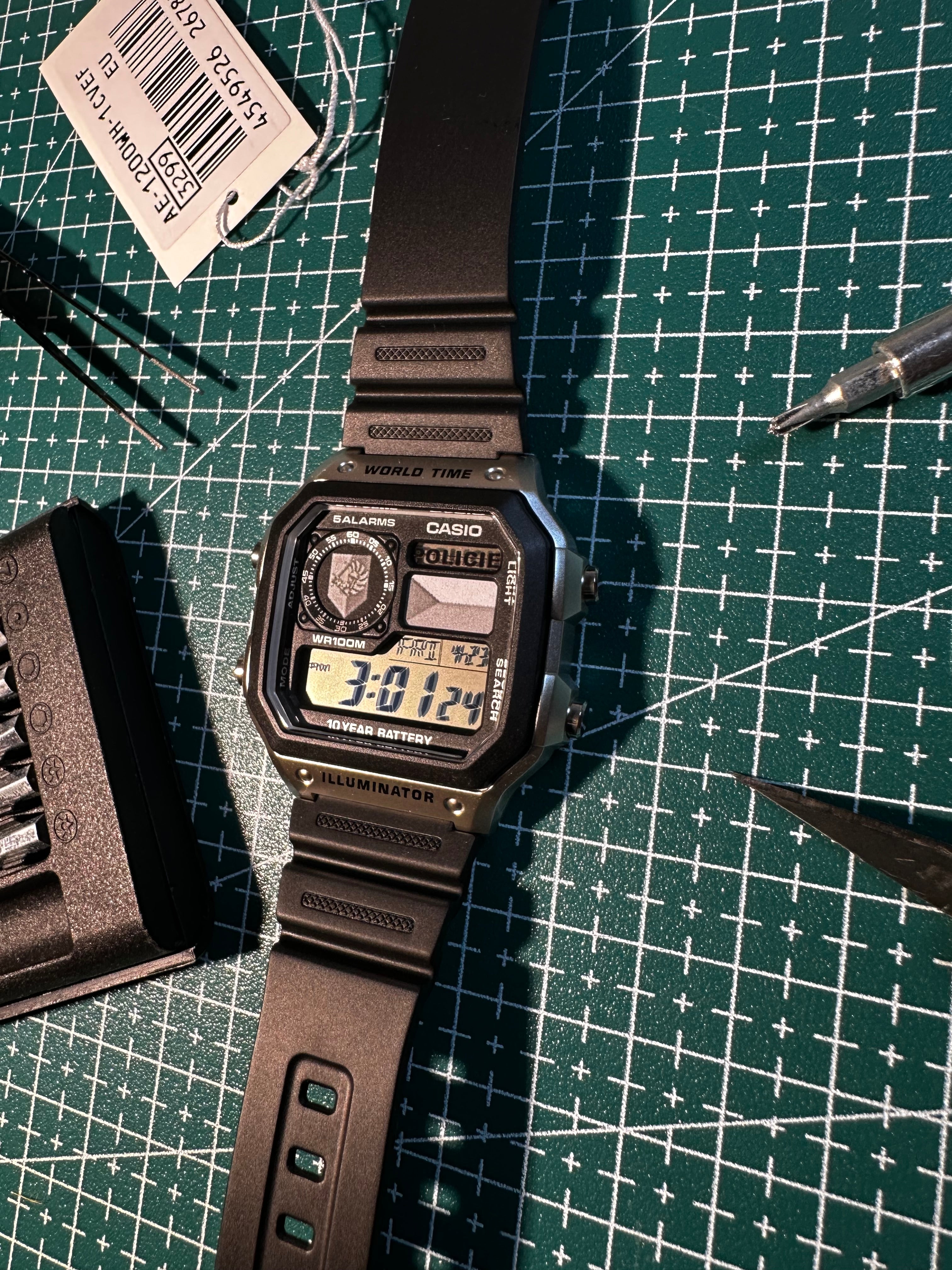 Casio Royale “black&white”