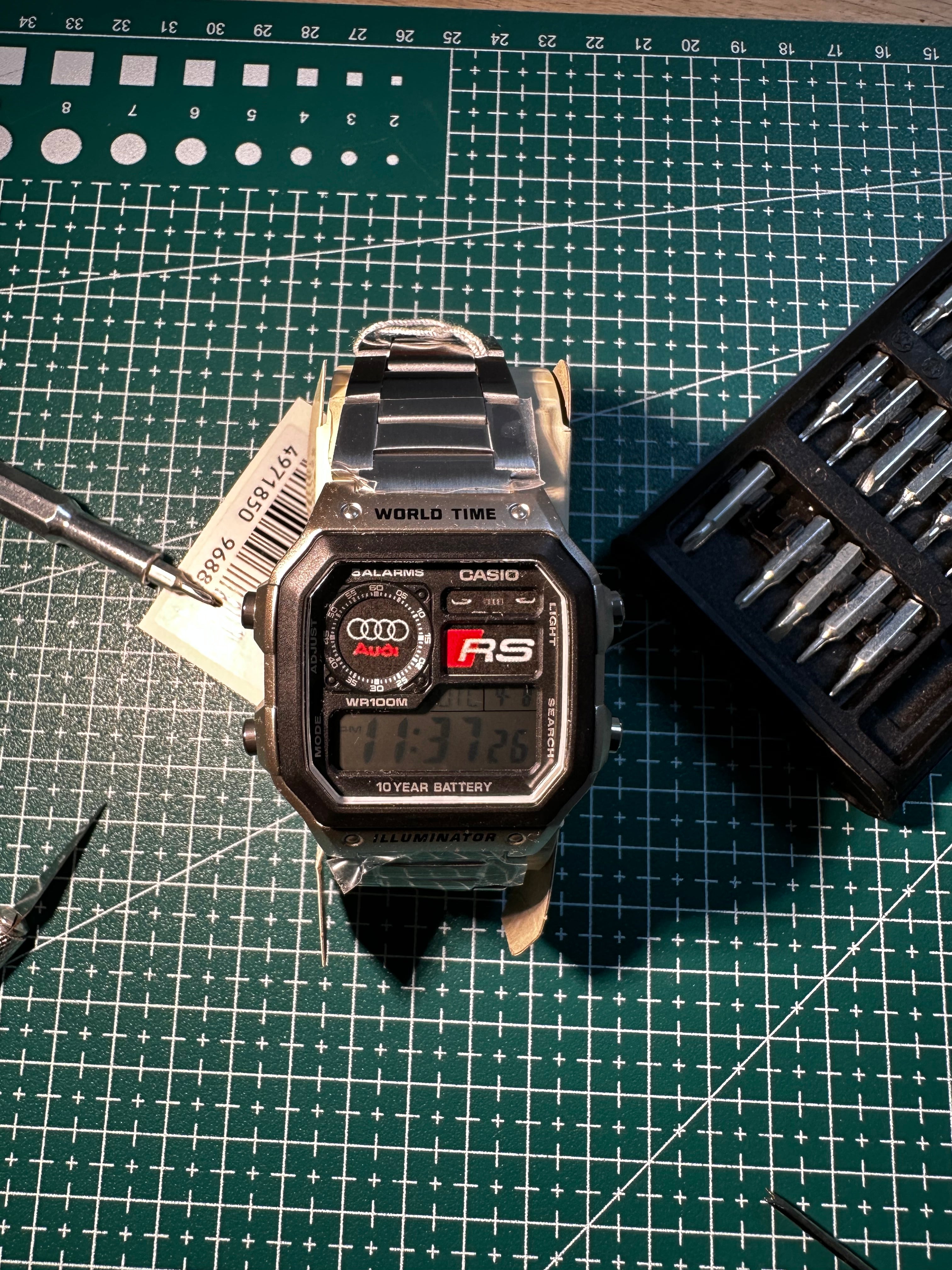 Casio Royale “Audi old”