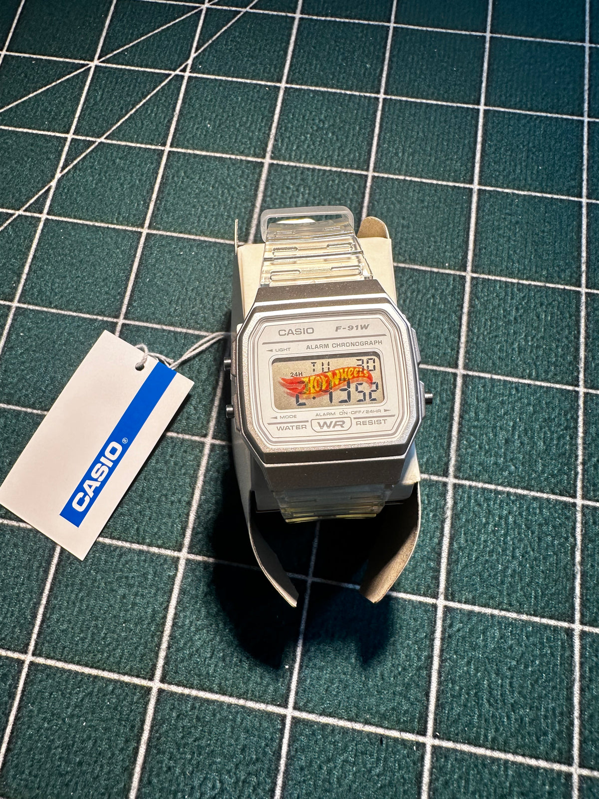 Casio F-91W Hotwheels