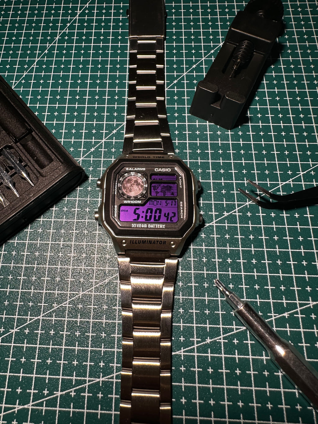 Casio Royale “Purple Moon”