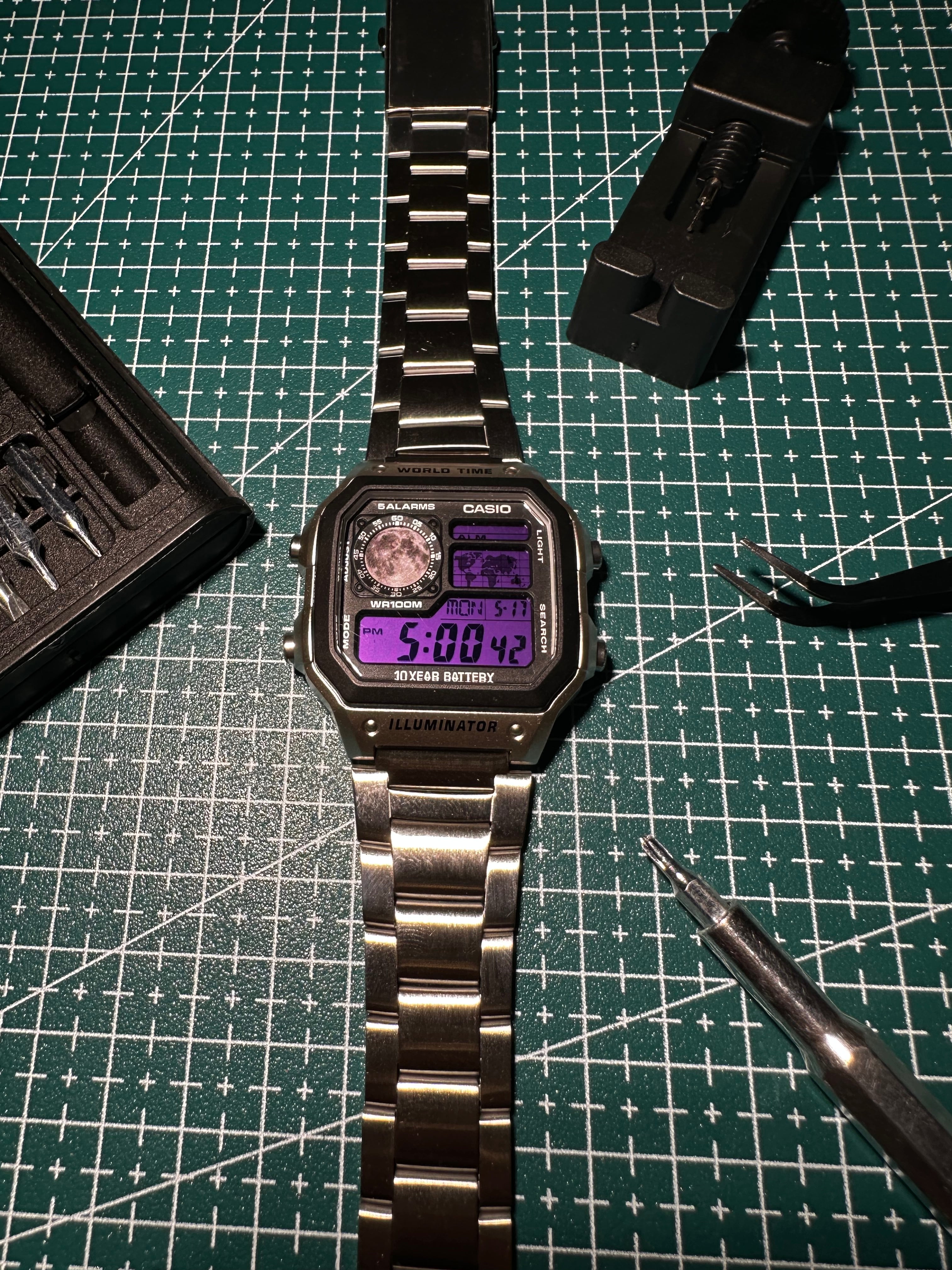 Casio Royale “Purple Moon”