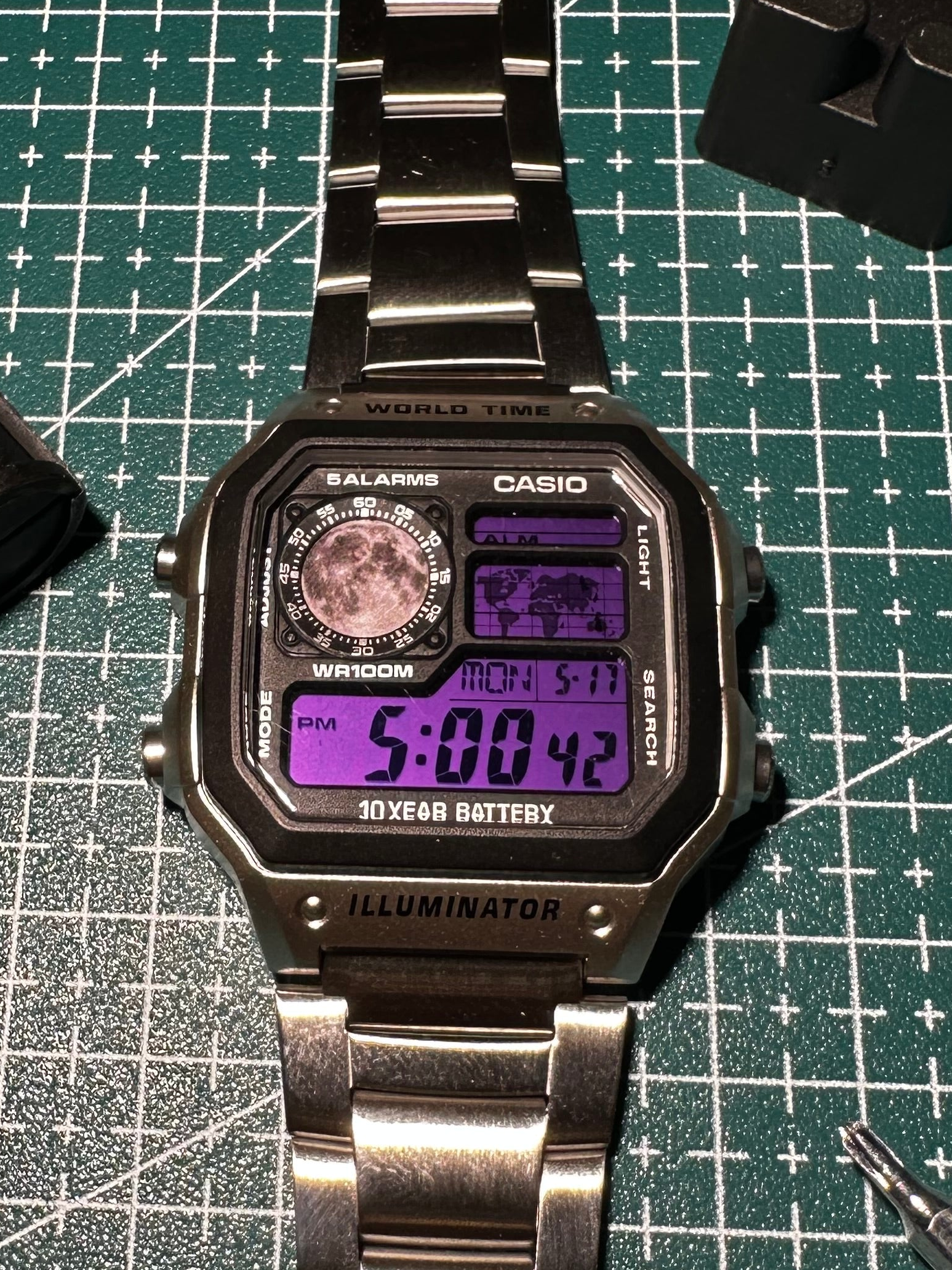 Casio Royale “Purple Moon”