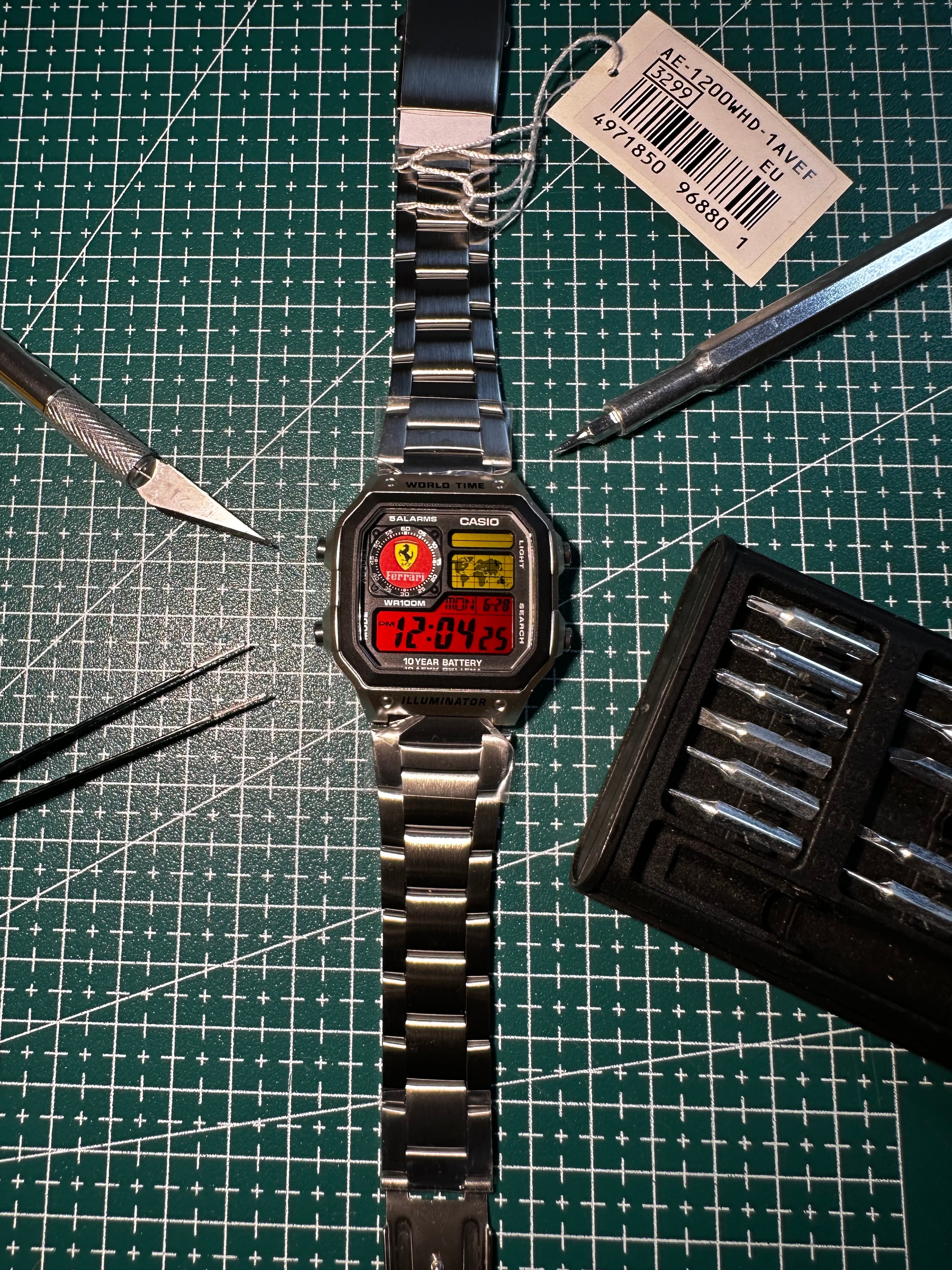 Casio Royale “Ferrari”