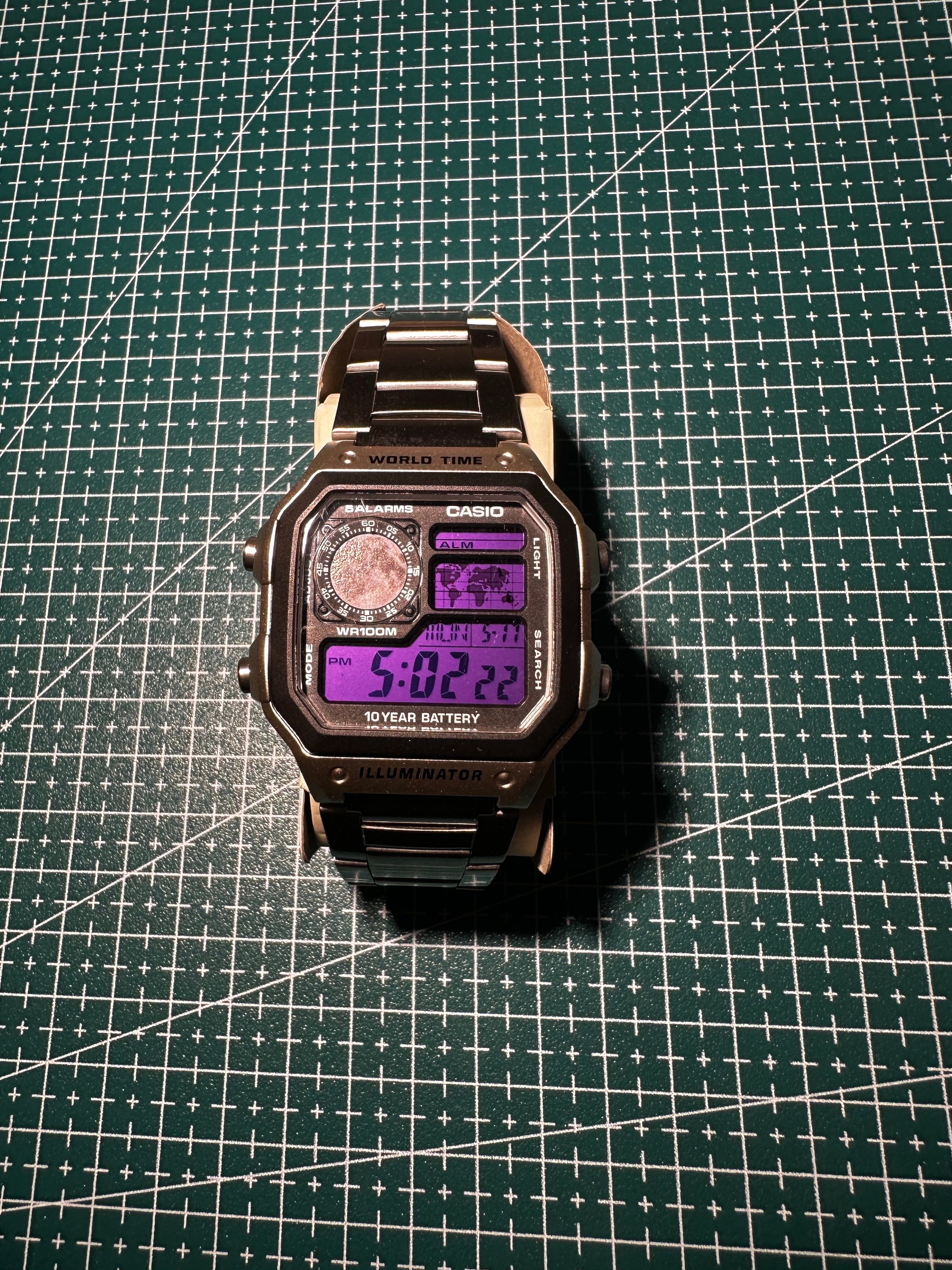 Casio Royale “Purple Moon”