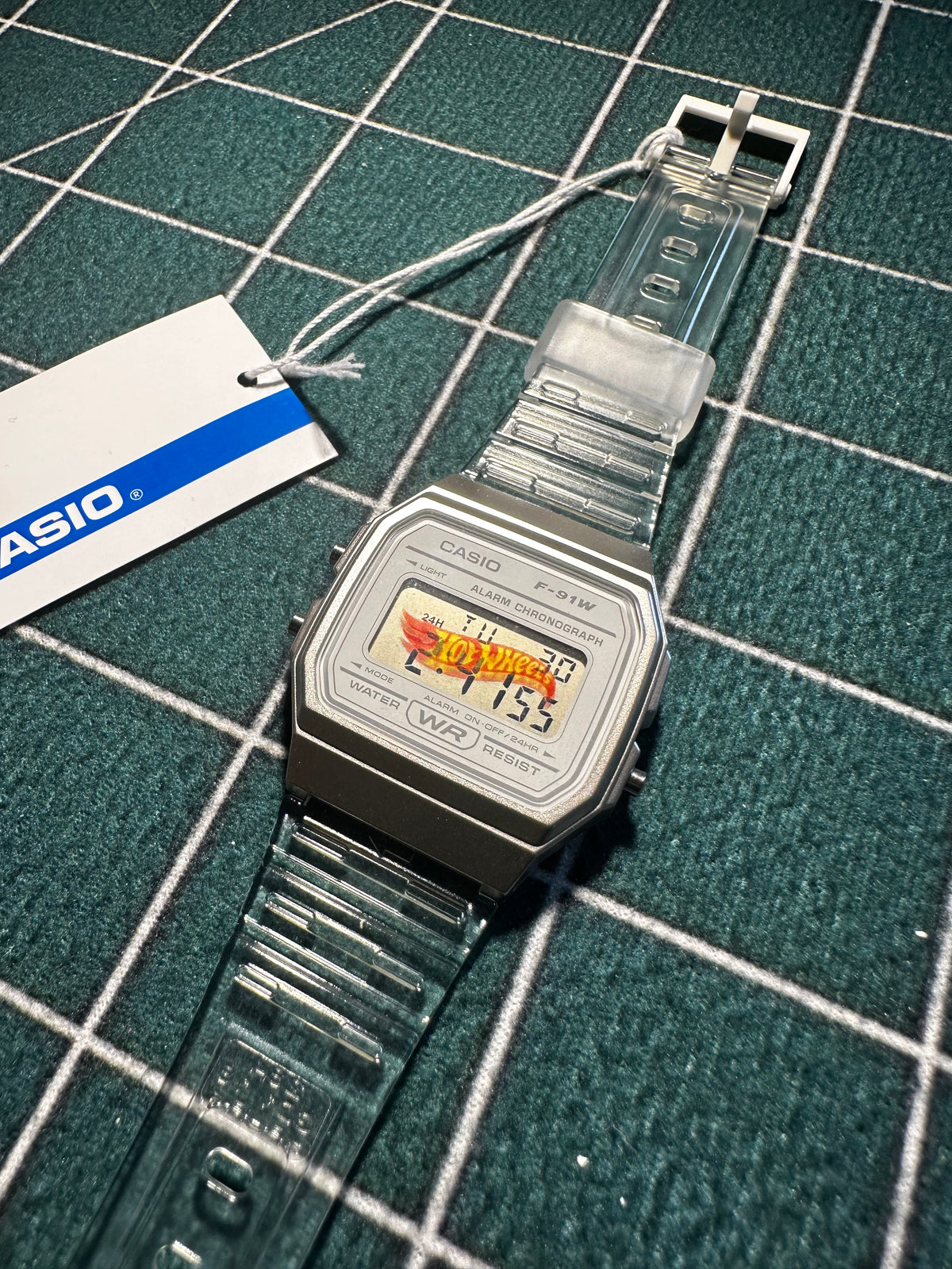 Casio F-91W Hotwheels