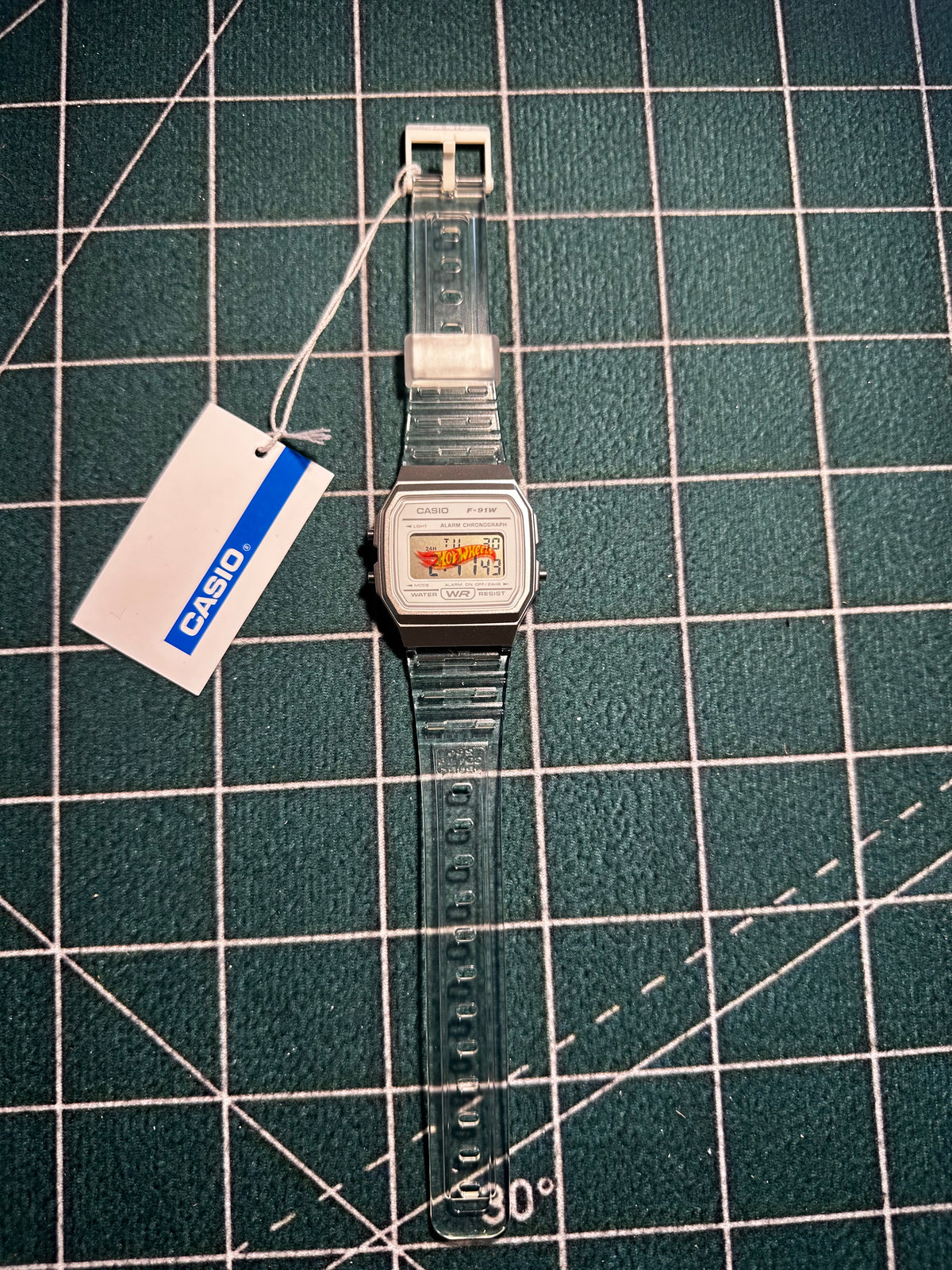 Casio F-91W Hotwheels
