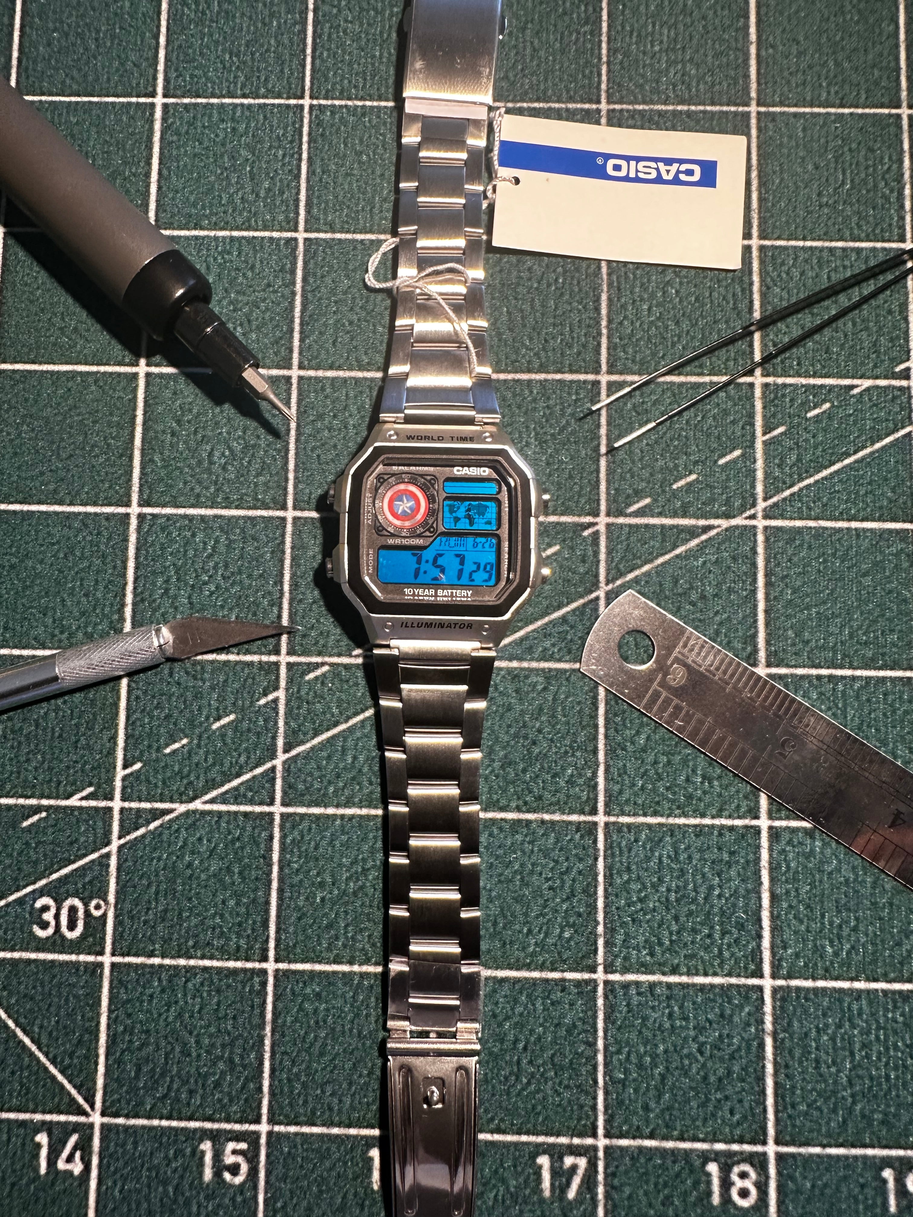 Casio Royale “Captain America”