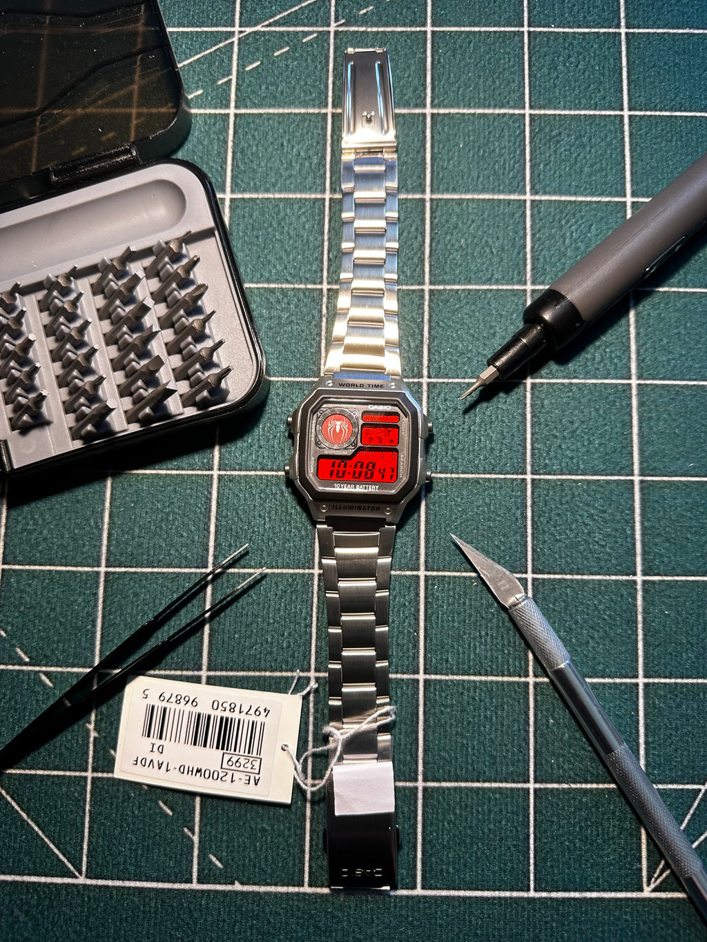 Casio Royale “Spiderman”