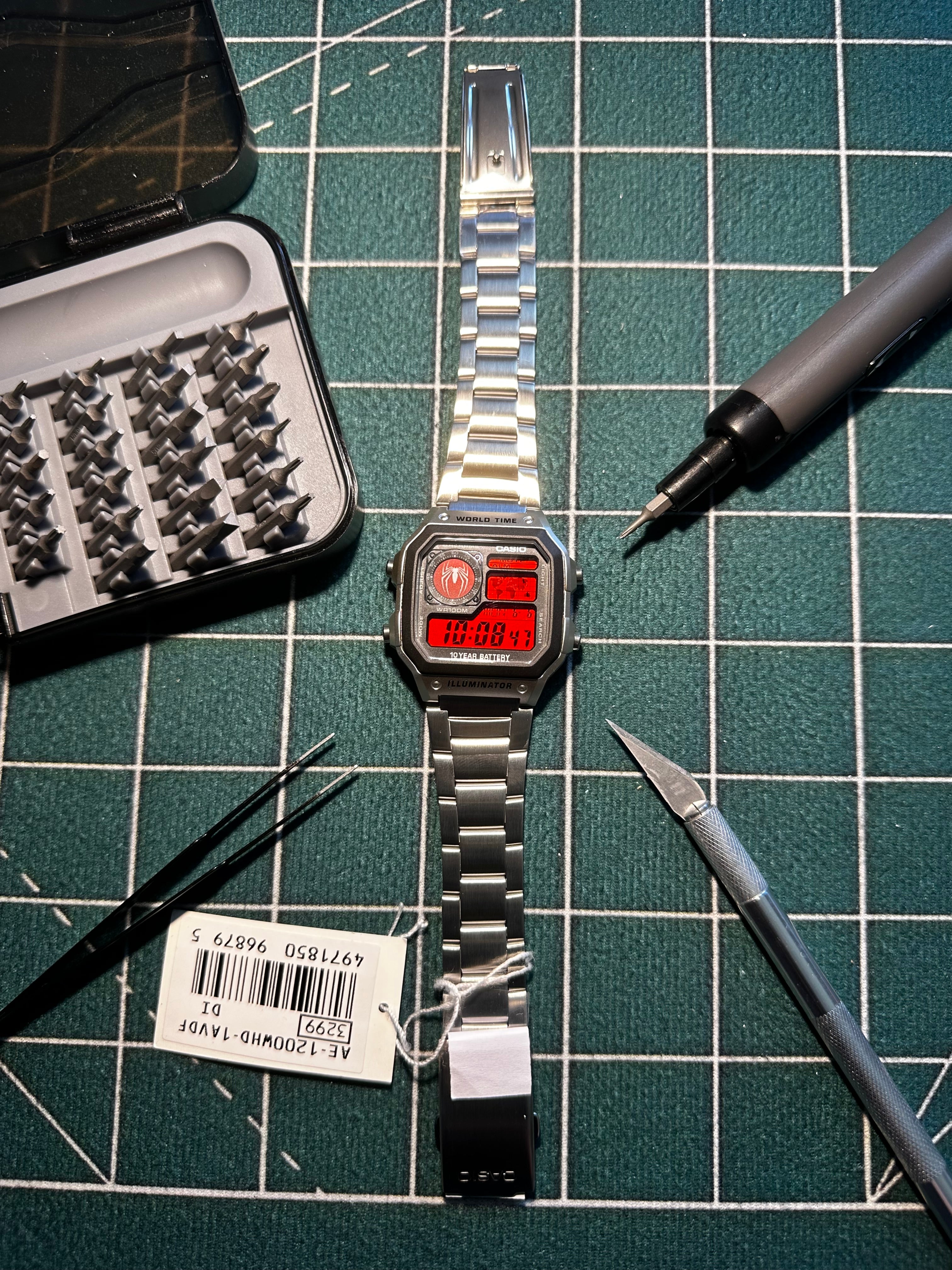 Casio Royale “Spiderman”