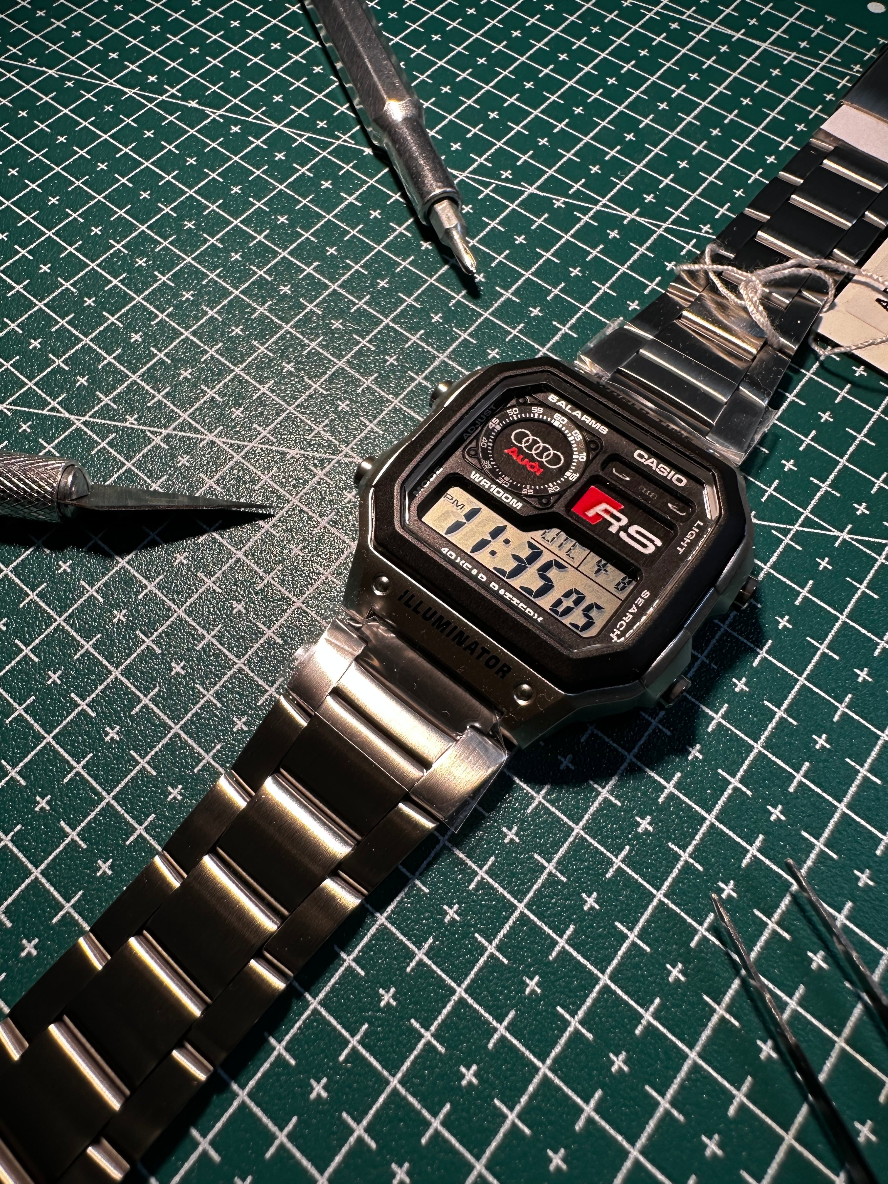Casio Royale “Audi old”