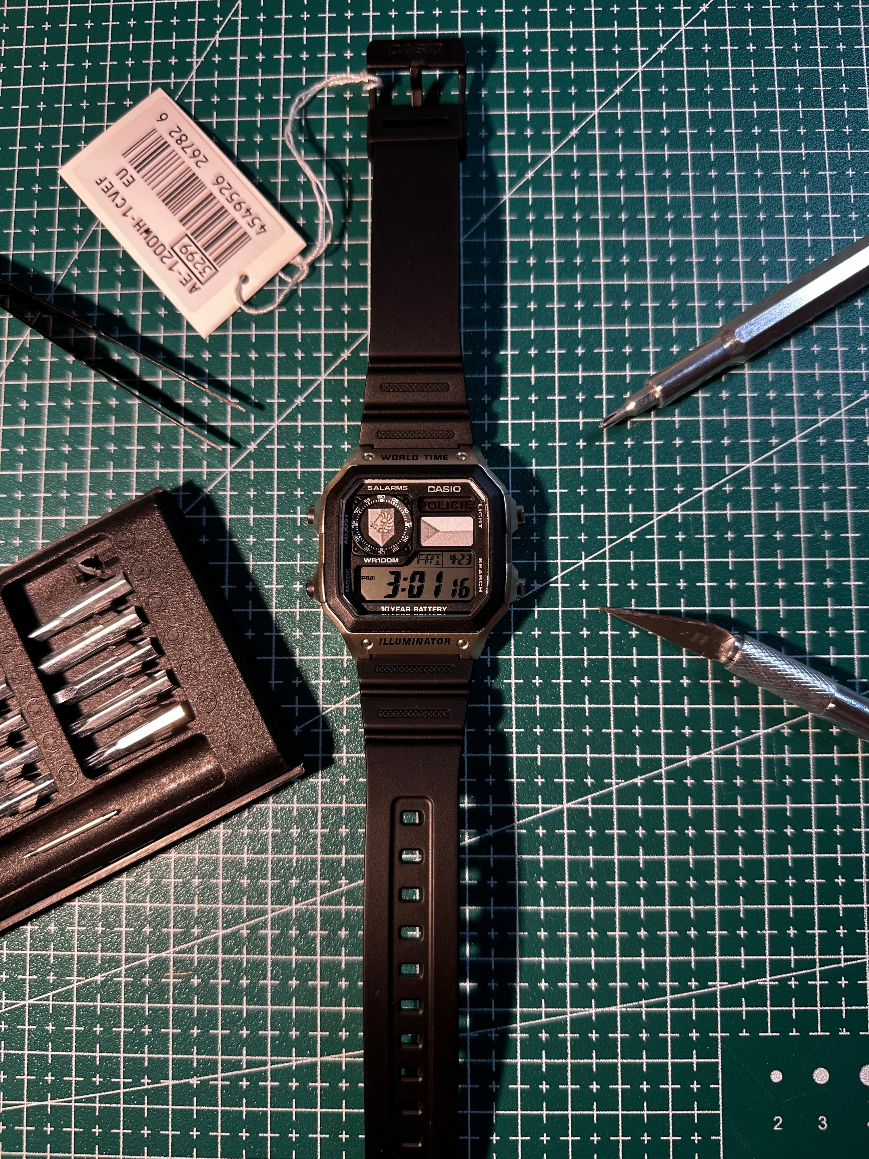 Casio Royale “black&white”