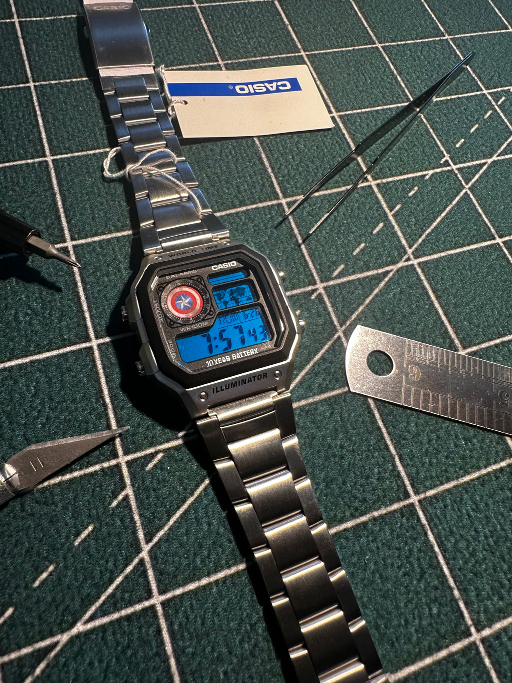 Casio Royale “Captain America”