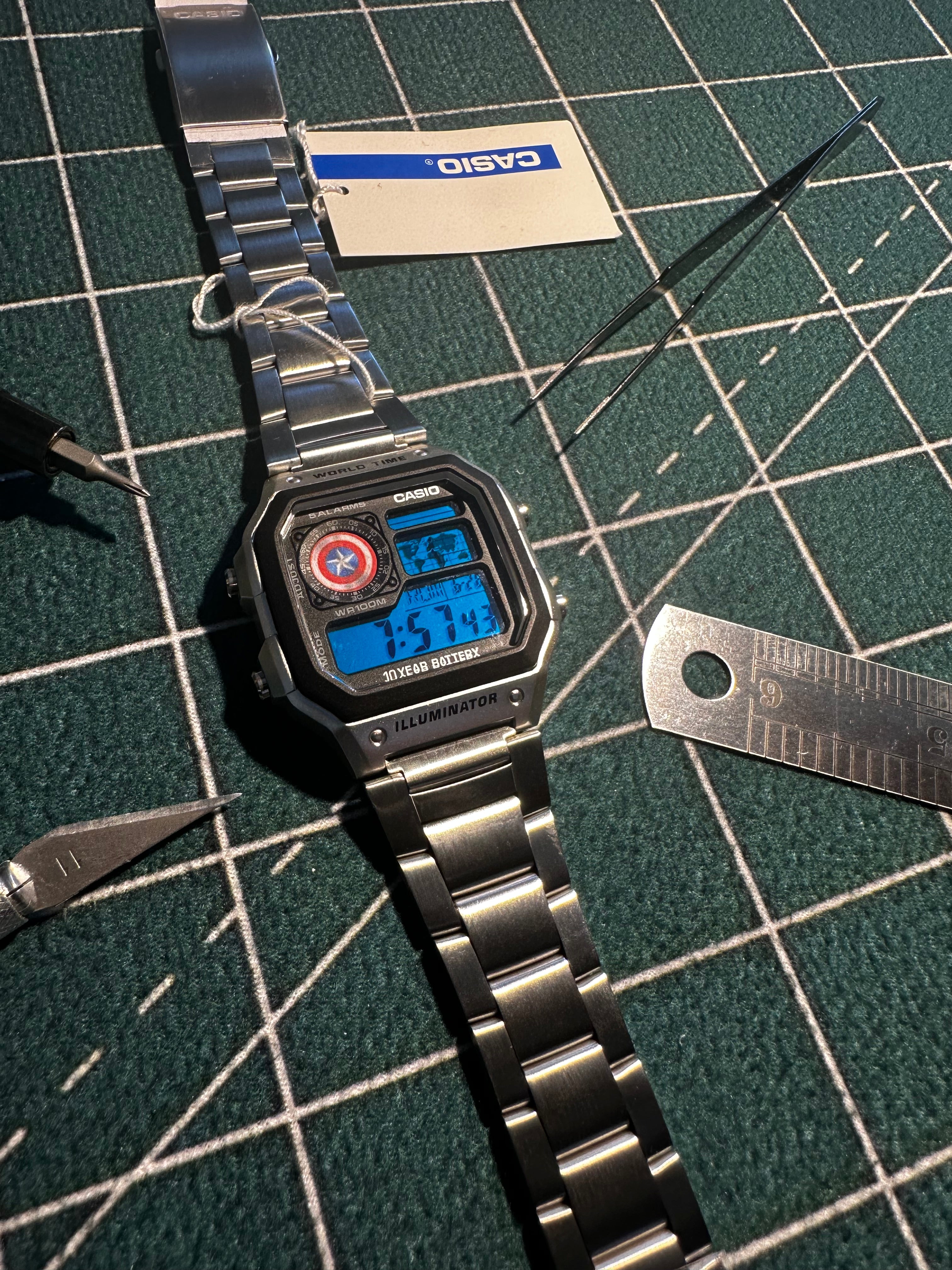 Casio Royale “Captain America”