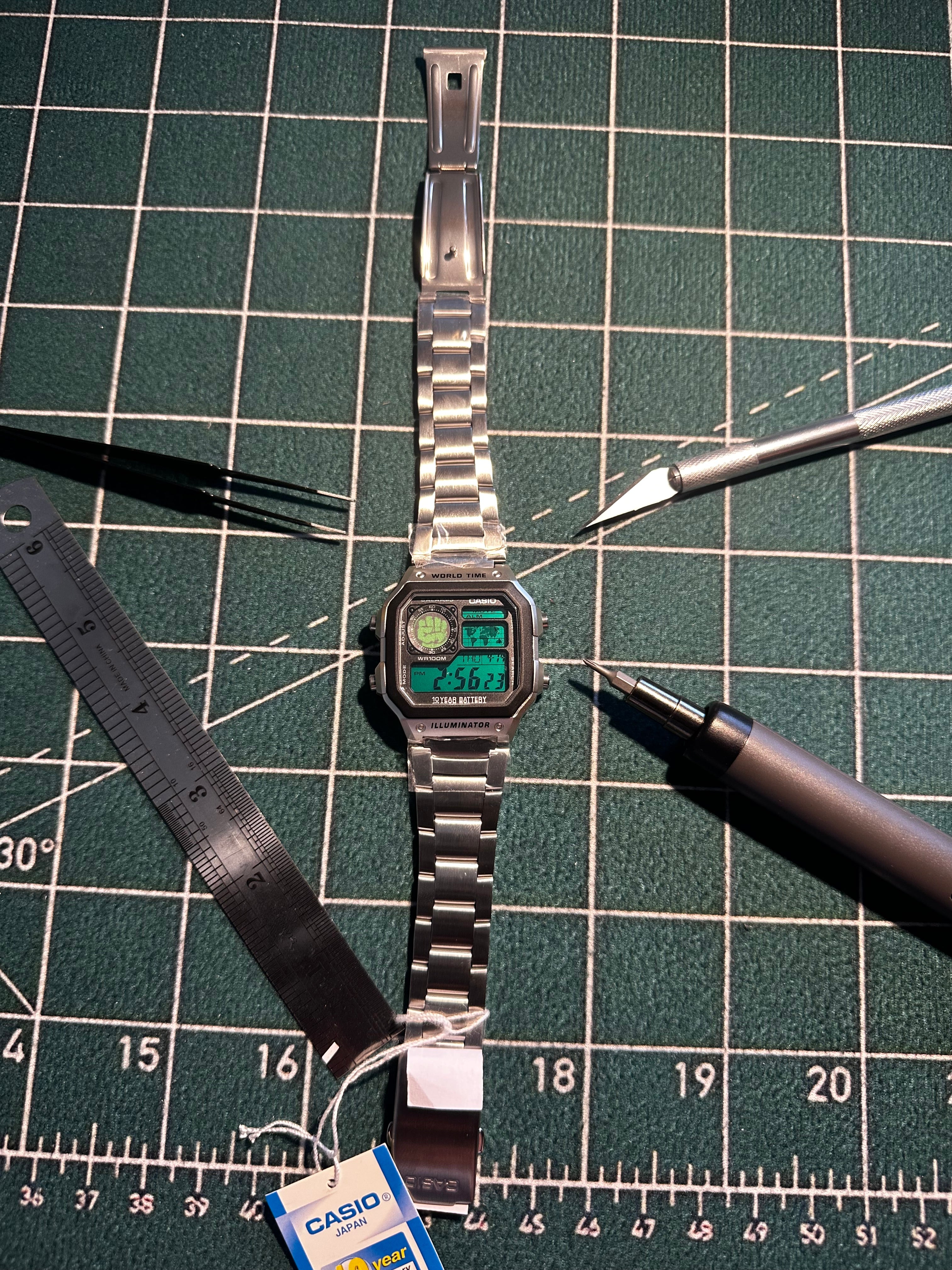 Casio Royale “Hulk”